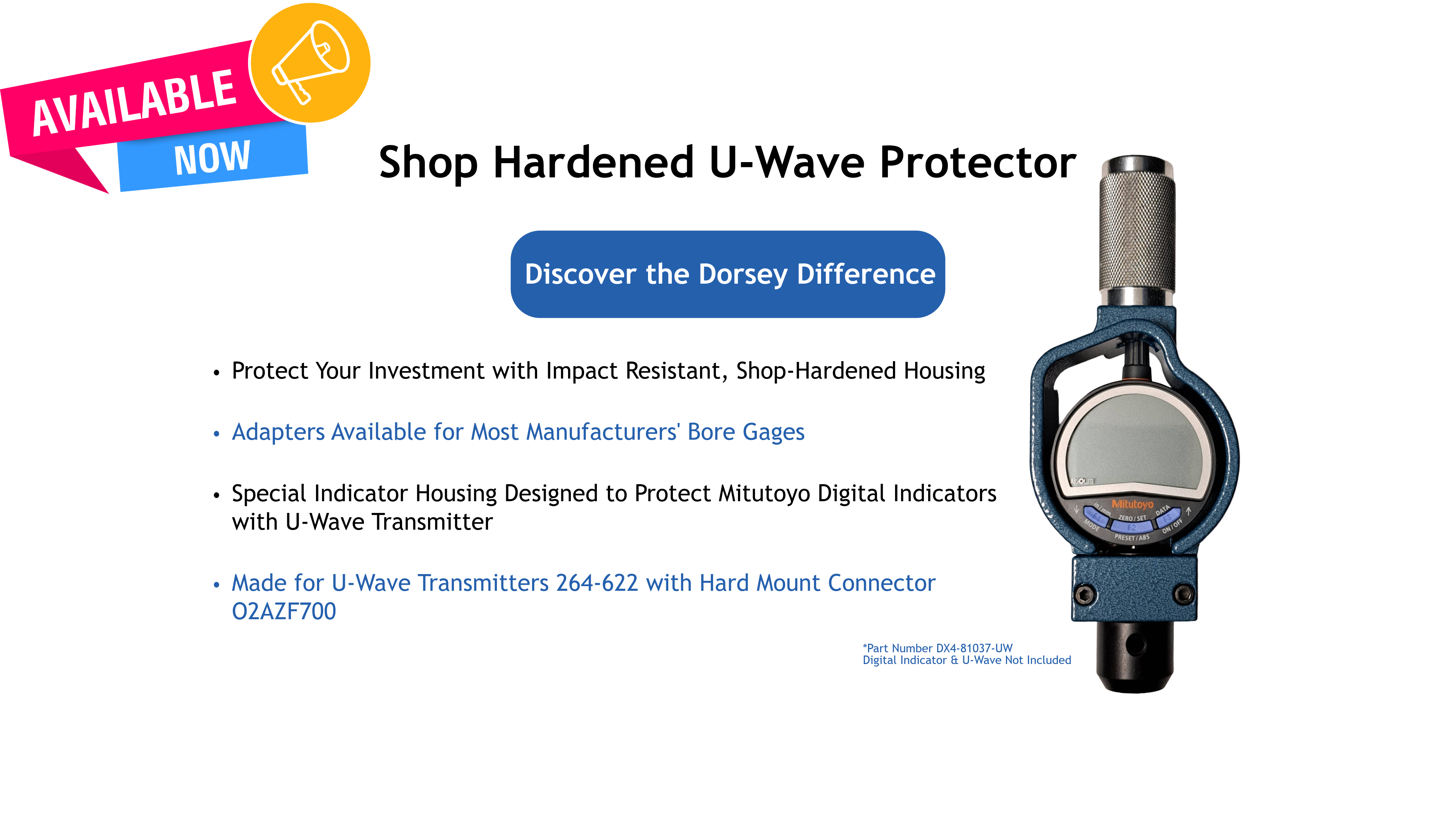 U-Wave Available Now at Dorsey Metrology International